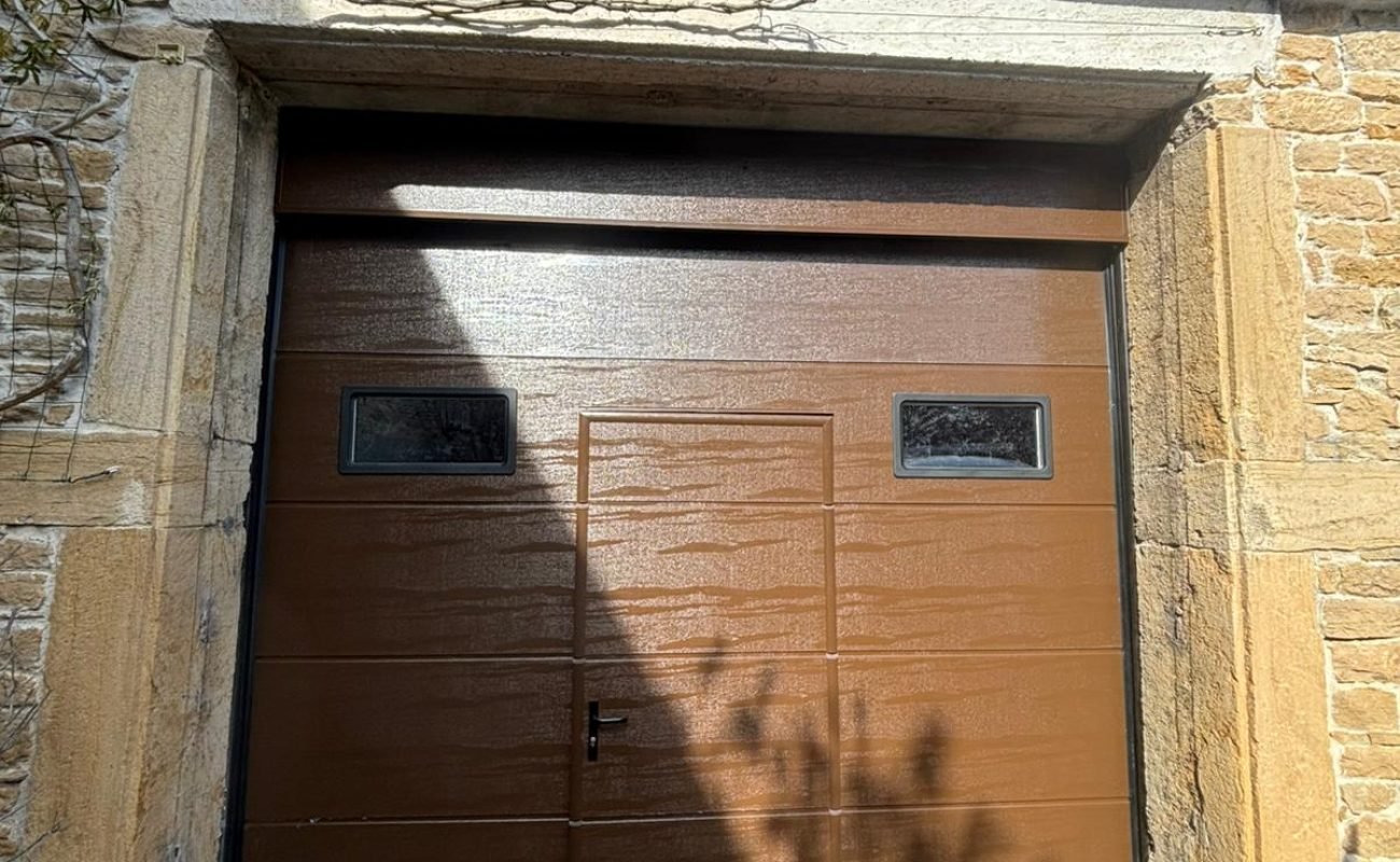 Porte de garage sectionnelle - depiccoli fermeture 2